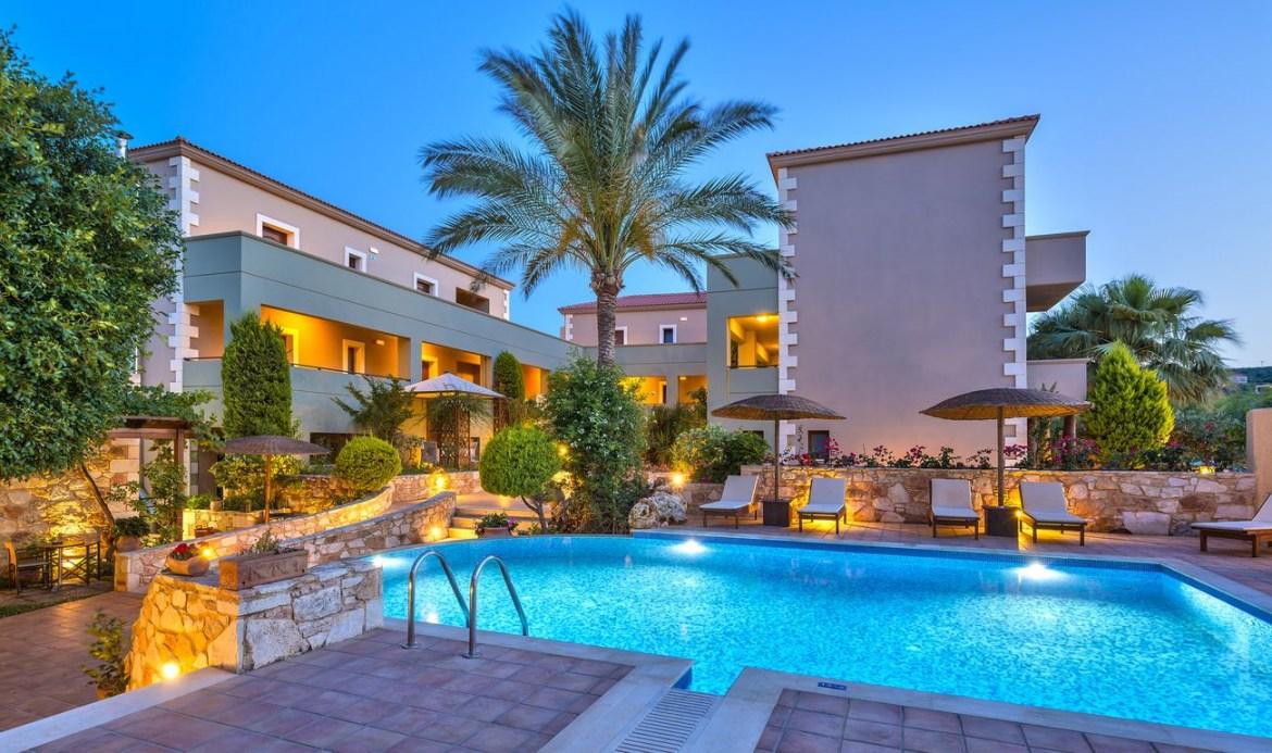 Mistral Hotel - Singles Only Maleme المظهر الخارجي الصورة